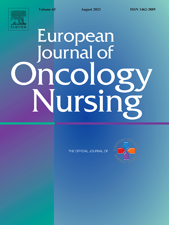 Go to journal home page - European Journal of Oncology Nursing
